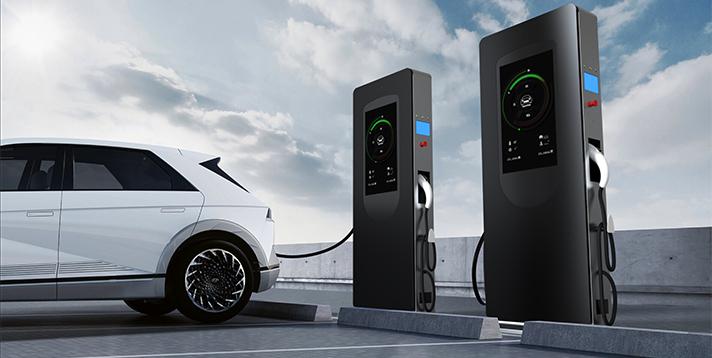 Automobile——New Energy Vehicle Charging Advertising Post